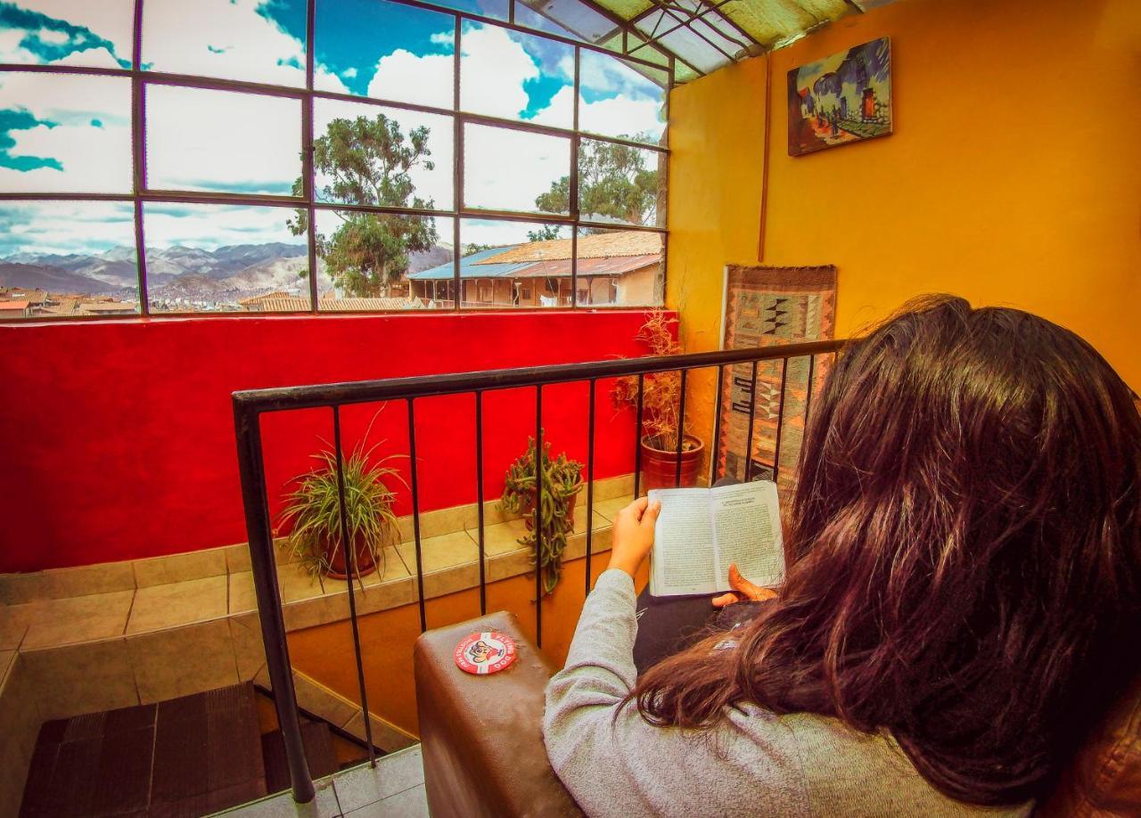 Flying Dog Hostel Cusco Exterior foto